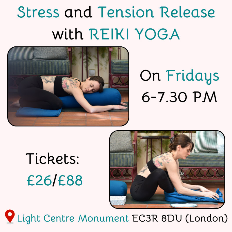 Stress and Tension Release with Reiki Yoga